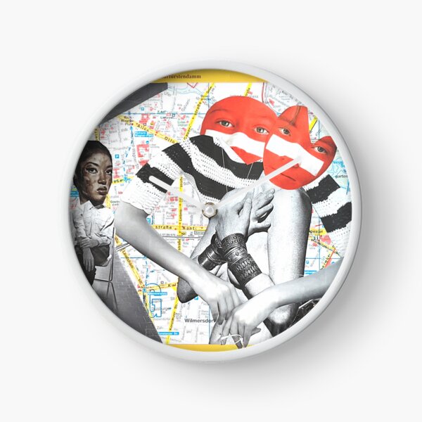 Item preview, Faces in Berlin - Collage Art designed and sold by BOREDLINE.