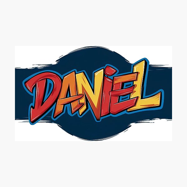 Aperçu de l'œuvre Daniel version 1 créée et vendue par Pleindedesigns.