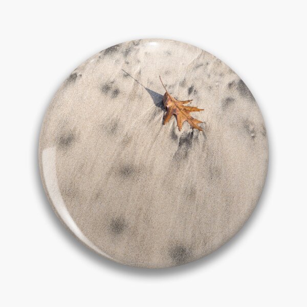 Item preview, Natural Still Life with Oak Leaf on Sand designed and sold by Georgia Mizuleva.