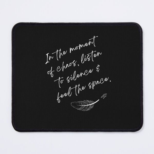 Item preview, In the Moment of Chaos – Listen to Silence, Feel the Space designed and sold by ipot.