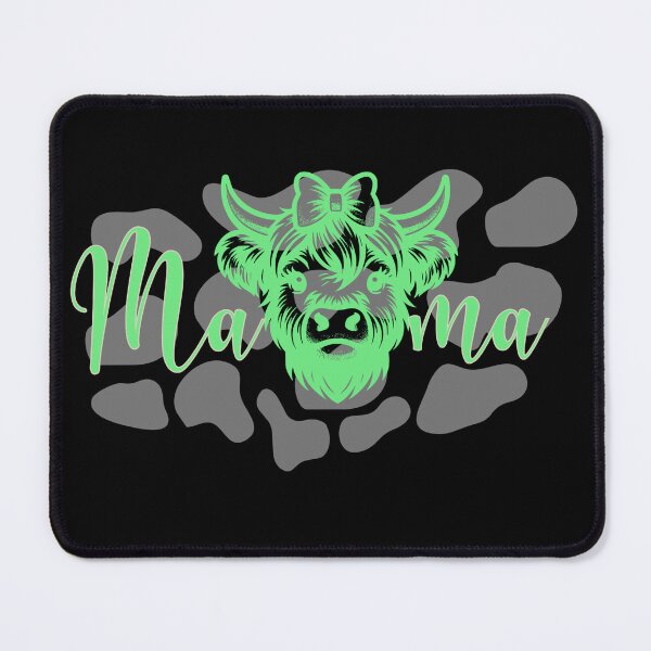 Item preview, Mama Highland Cow Print Design, Western Mama, Country Mom designed and sold by busy101.