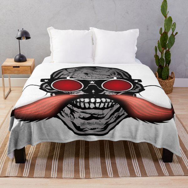 Item preview, skull hipster skull mustache mustached round sunglasses designed and sold by Achille3777.