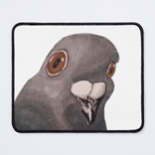 Item preview, blurry staring pigeon designed and sold by PretyChepPigins.
