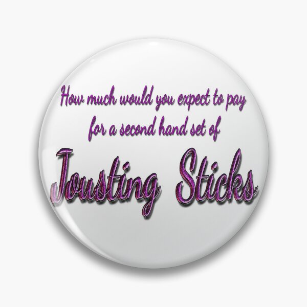 Item preview, Second Hand Jousting Sticks designed and sold by Huskyyy Designs.
