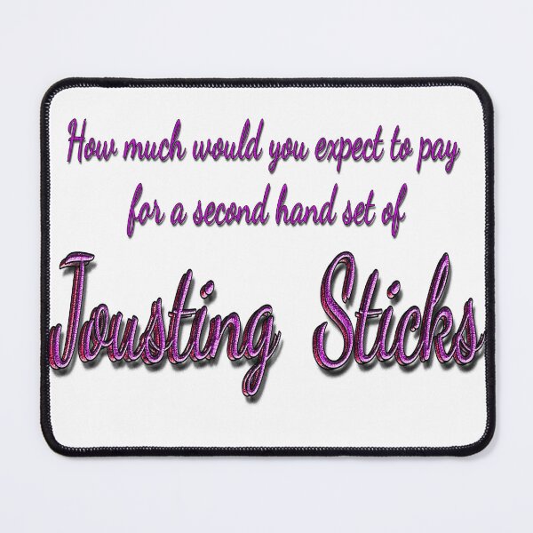 Item preview, Second Hand Jousting Sticks designed and sold by Huskyyy Designs.