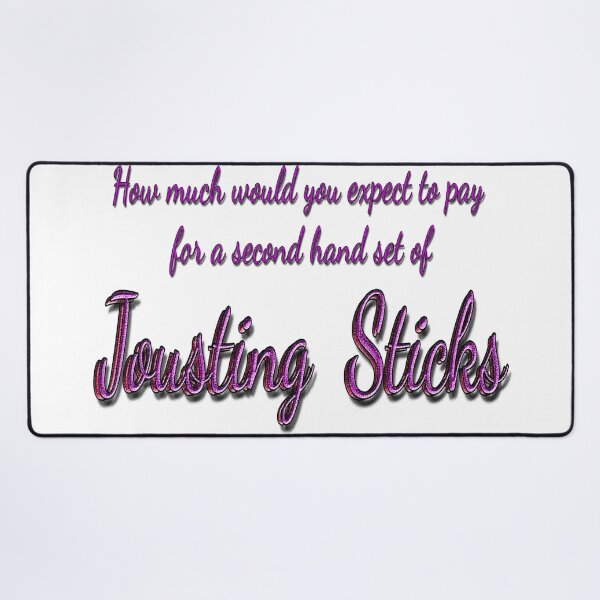 Item preview, Second Hand Jousting Sticks designed and sold by Huskyyy Designs.