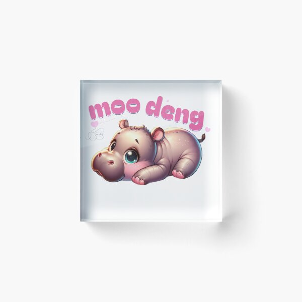 Item preview, moo deng baby hippo Socute designed and sold by KanDa-Shop.