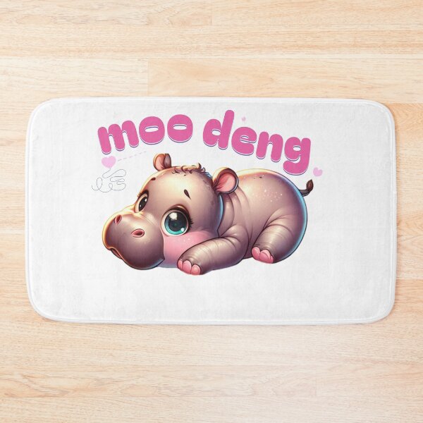 Item preview, moo deng baby hippo Socute designed and sold by KanDa-Shop.
