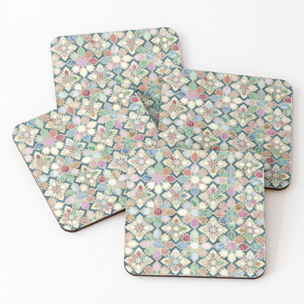 Item preview, Muted Moroccan Mosaic Tiles designed and sold by micklyn.