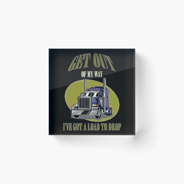 Item preview, Big rig semi truck driver  designed and sold by SeaU.
