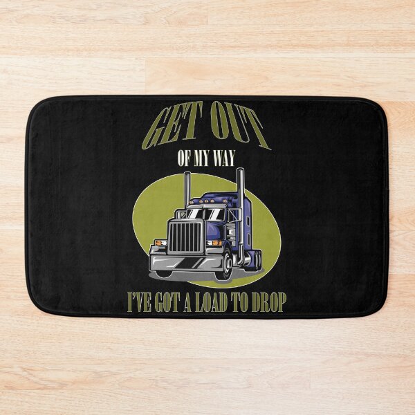 Item preview, Big rig semi truck driver  designed and sold by SeaU.