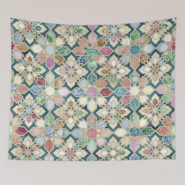 Item preview, Muted Moroccan Mosaic Tiles designed and sold by micklyn.