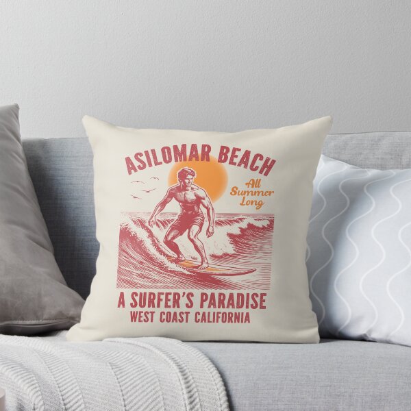 Item preview, Asilomar Beach Surfers Paradise Monterey County California designed and sold by eclecTEEq.