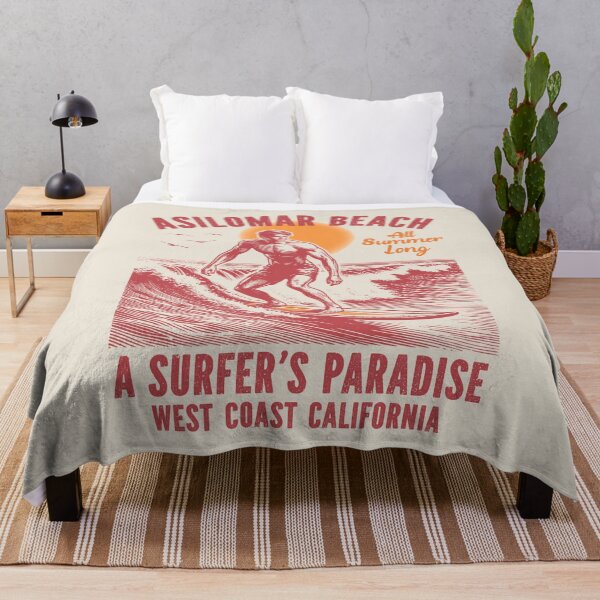Item preview, Asilomar Beach Surfers Paradise Monterey County California designed and sold by eclecTEEq.