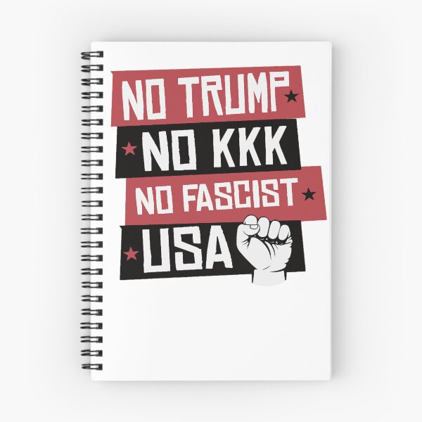 Item preview, NO TRUMP NO KKK NO FASCIST USA! designed and sold by VirginiaBarnes.