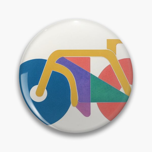 Item preview, Colorful simple bicycle motif designed and sold by Sigtrix.