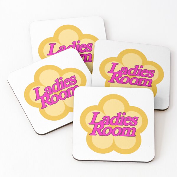 Item preview, Ladies Room – Retro Floral Design designed and sold by Mooongazer.