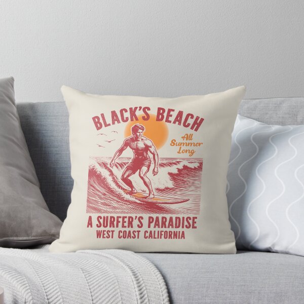Item preview, Blacks Beach Surfers Paradise La Jolla San Diego California designed and sold by eclecTEEq.