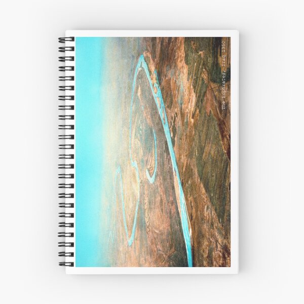 Item preview, Euphrates River, Iraq From The Air 1950s designed and sold by RocketshipRetro.