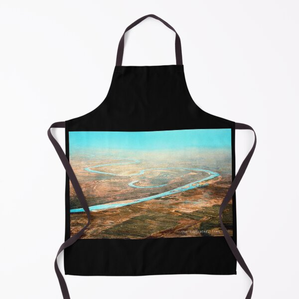 Item preview, Euphrates River, Iraq From The Air 1950s designed and sold by RocketshipRetro.