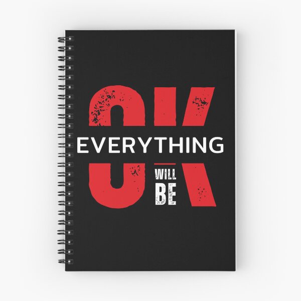 Item preview,  Everything Will Be OK – Bold Motivational Art designed and sold by BecomeAHight.
