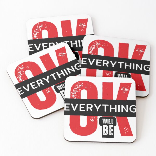 Item preview,  Everything Will Be OK – Bold Motivational Art designed and sold by BecomeAHight.