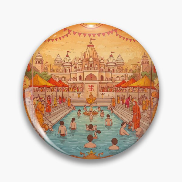 Item preview, Har Har Mahadev | Mahakumbh  designed and sold by samikaa.