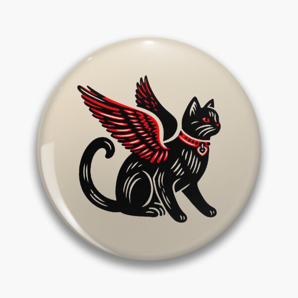 Item preview, Winged Feline Guardian designed and sold by zzz888.