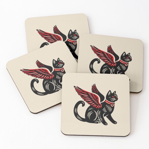 Item preview, Winged Feline Guardian designed and sold by zzz888.