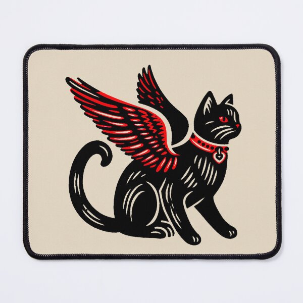 Item preview, Winged Feline Guardian designed and sold by zzz888.