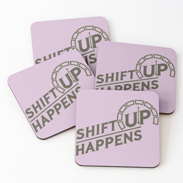 Item preview, Shift Up Happens: Race Into Higher Gear designed and sold by CoolVisionStd.
