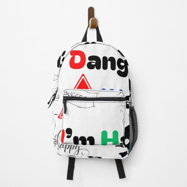 Item preview, I’m Happy In Dangerous Ways Danger & Delight Embrace Life’s Contrasts designed and sold by World-Shop25.