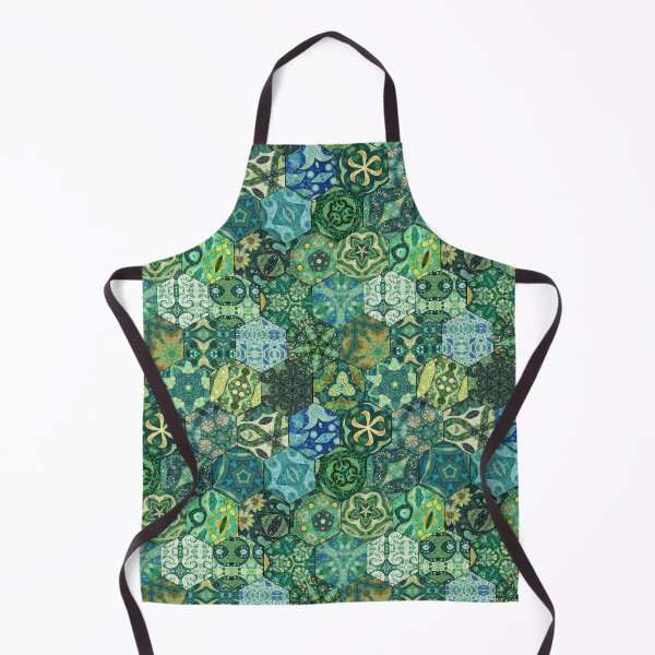 Item preview, Hexagons of Patterns designed and sold by Adornamancy.