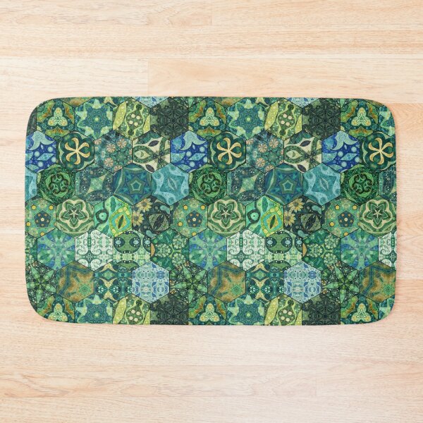Item preview, Hexagons of Patterns designed and sold by Adornamancy.