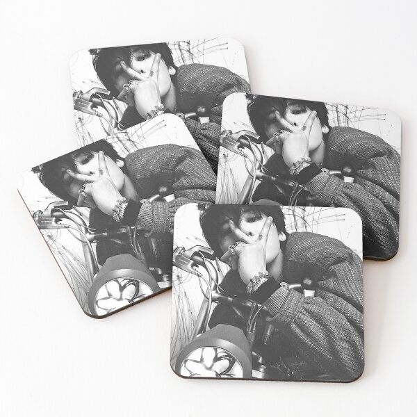Item preview, G-DRAGON Übermensch black and white poster 2025 World Tour comeback Big Bang kpop group designed and sold by Kpop-Noona.