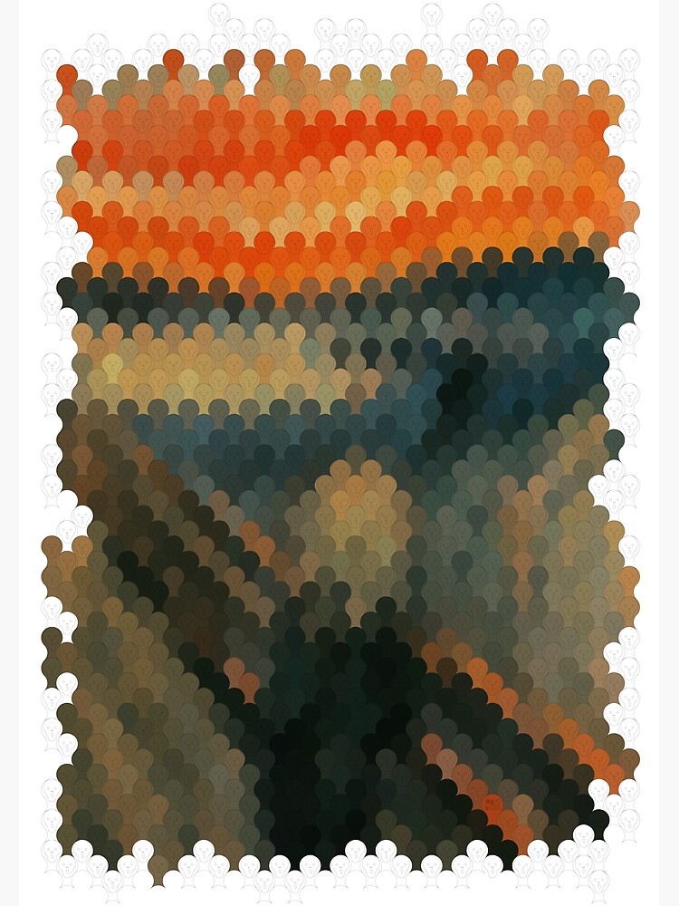Thumbnail 2 of 2, Postcard, The Scream designed and sold by PASdesign.