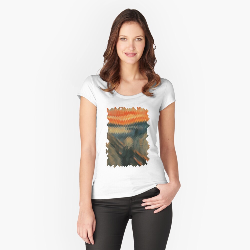 Item preview, Fitted Scoop T-Shirt designed and sold by PASdesign.