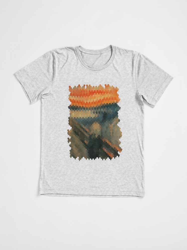 Thumbnail 3 of 7, Tri-blend T-Shirt, The Scream designed and sold by PASdesign.