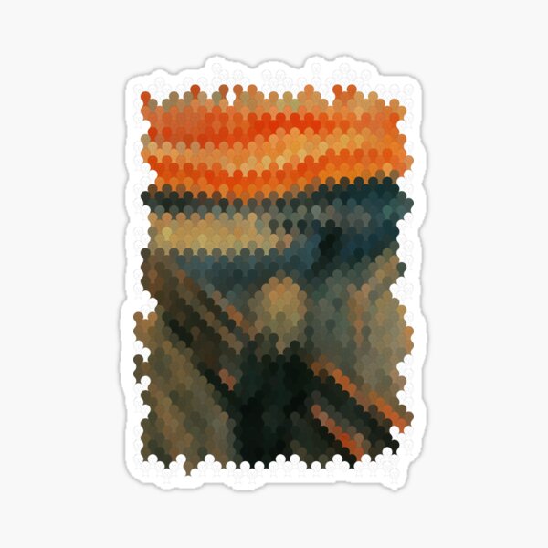 The Scream Sticker