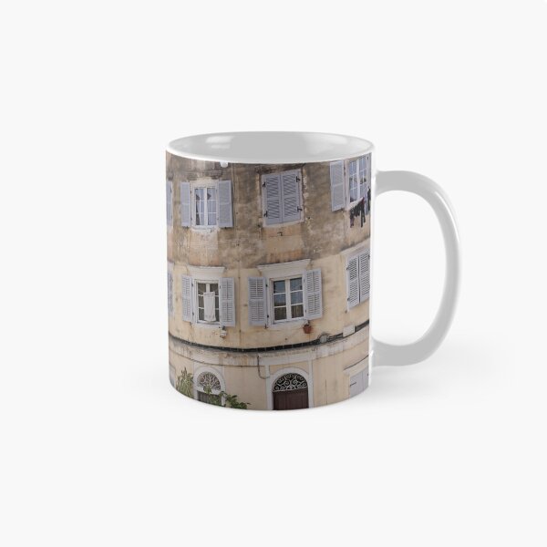 Item preview, street and old buildings Corfu town designed and sold by goceris.