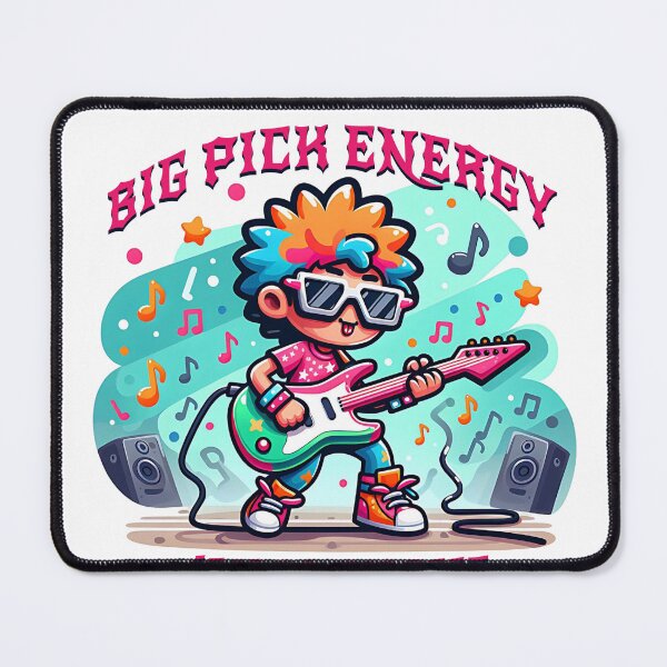 Item preview, Big Pick Energy funny music clothing designed and sold by life is amazing.