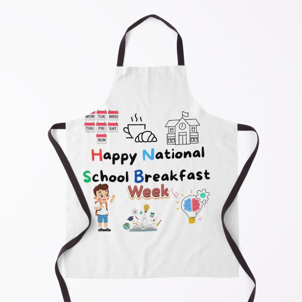 Item preview, Happy National School Breakfast School Days Celebrate a Week of Learning designed and sold by World-Shop25.