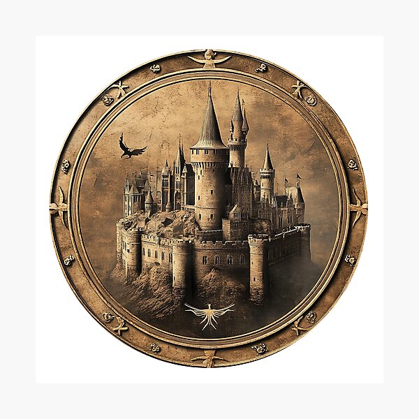 Item preview, Harry, Cartoon Wizard Magical fantasy, magical tale Magic Castle designed and sold by Innamalinka.