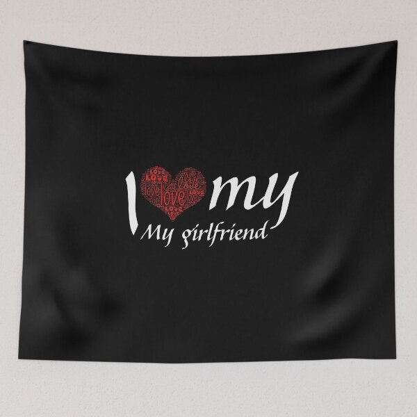 Item preview, I Love My Girlfriend Heart designed and sold by Zakrytos ★★★★★.