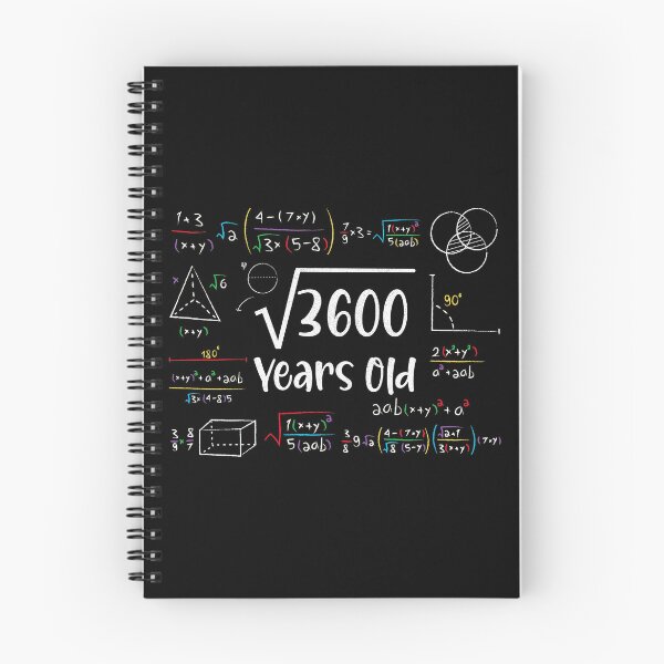 Item preview, Square Root of 3600 60th Birthday 60 Year Old Gifts Math Bday designed and sold by Blok45.