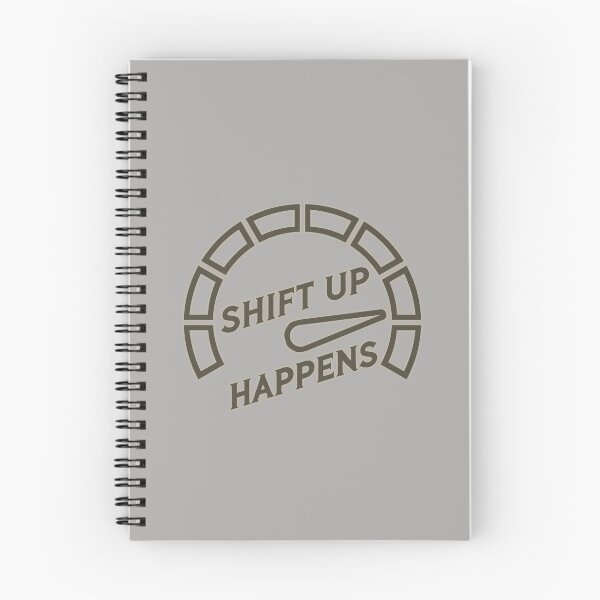 Item preview, Shift Up Happens: Speedometer Magic for Driven Daredevils designed and sold by CoolVisionStd.