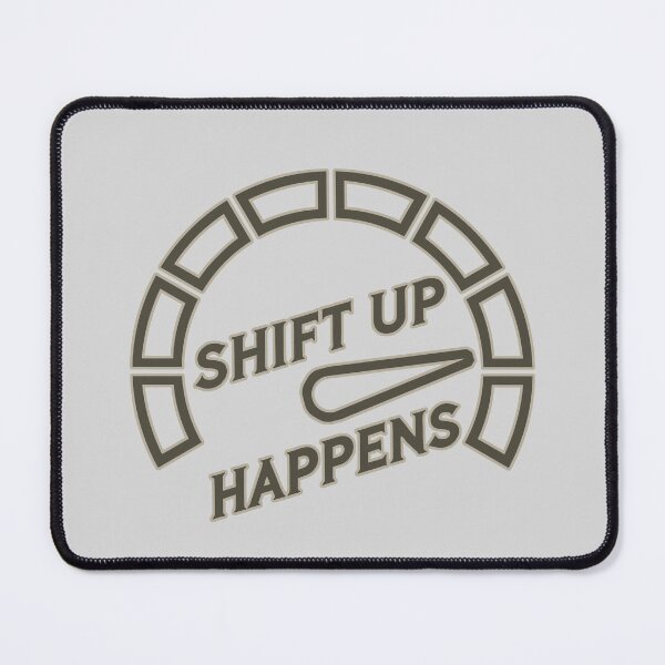 Item preview, Shift Up Happens: Speedometer Magic for Driven Daredevils designed and sold by CoolVisionStd.