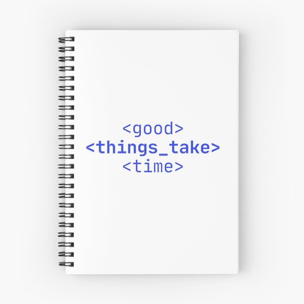 Item preview, good things take time designed and sold by Taloory.