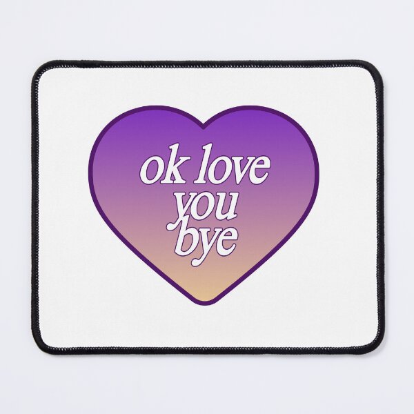 Item preview, OK Love You Bye - Olivia Dean Inspired Design | Reflective & Uplifting Art designed and sold by Mooongazer.