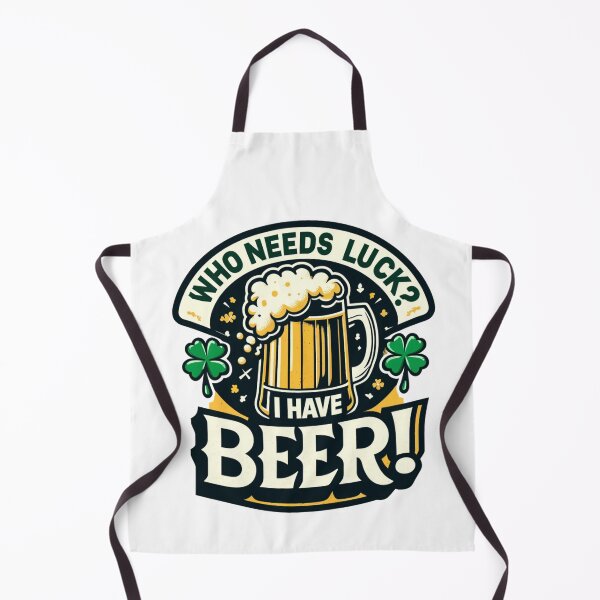 Item preview, Lucky? Nah, Just Beer – Funny St. Patrick’s Day ?? designed and sold by Rajasekar.